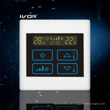 2-Rohr-Klimaanlage Thermostat-Berührungsschalter im Kunststoffrahmen (SK-AC2300T-2P-N)